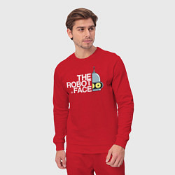 Костюм хлопковый мужской Bander brand, цвет: красный — фото 2