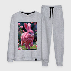 Мужской костюм Кролик из роз