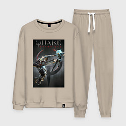 Костюм хлопковый мужской Quake champions - NYX and Sorlag, цвет: миндальный