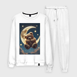 Мужской костюм Плюшевый мишка сидит на Луне