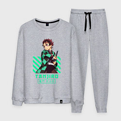 Мужской костюм Клинок рассекающий демонов Tanjiro