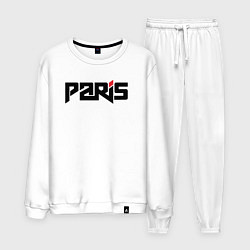 Костюм хлопковый мужской City Paris, цвет: белый
