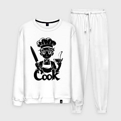 Мужской костюм Повар аниме