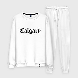 Костюм хлопковый мужской Calgary - Canada, цвет: белый