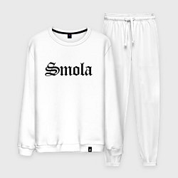 Костюм хлопковый мужской Смоленск - мем, цвет: белый