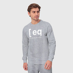 Костюм хлопковый мужской Мат для программистов, цвет: меланж — фото 2