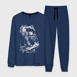 Мужской костюм Тодзи Фушигуро - цепи