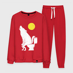 Мужской костюм Срущий волк