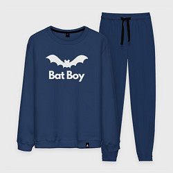 Костюм хлопковый мужской Bat boy, цвет: тёмно-синий