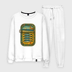 Мужской костюм Консервы - сардины и море