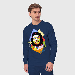 Костюм хлопковый мужской Che Guevara Art, цвет: тёмно-синий — фото 2