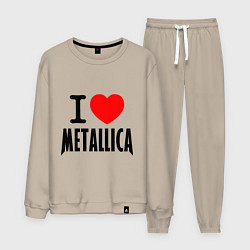 Мужской костюм I love Metallica