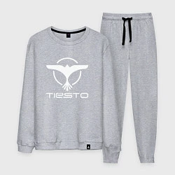 Костюм хлопковый мужской Tiesto, цвет: меланж