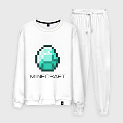 Мужской костюм Minecraft Diamond