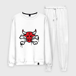 Мужской костюм Chicago Bulls (череп)