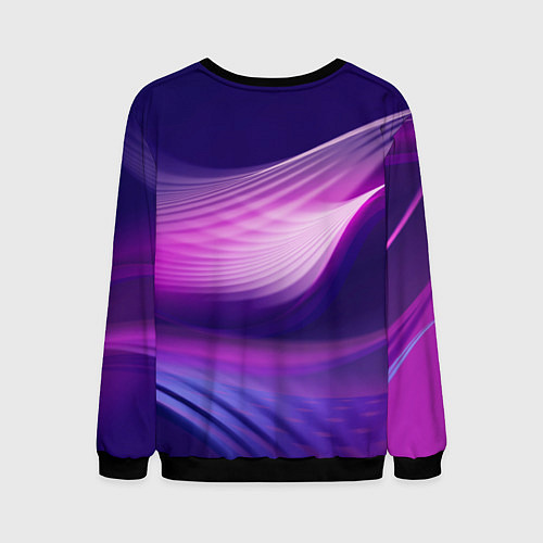 Мужской свитшот Pokeball: Violet / 3D-Черный – фото 2