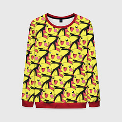 Свитшот мужской Pikachu, цвет: 3D-красный