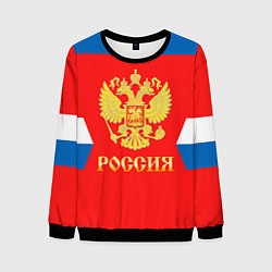 Свитшот мужской Сборная РФ: #1 VARLAMOV, цвет: 3D-черный