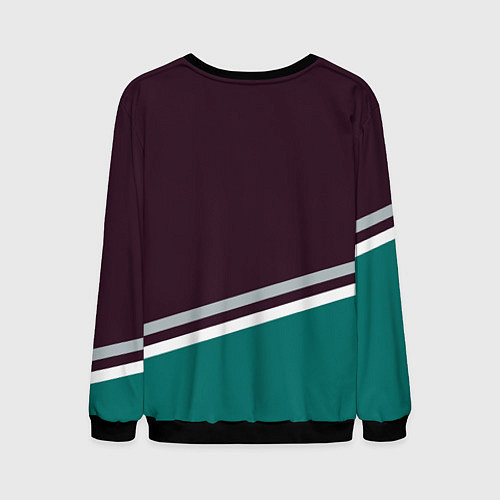 Мужской свитшот Anaheim Ducks / 3D-Черный – фото 2