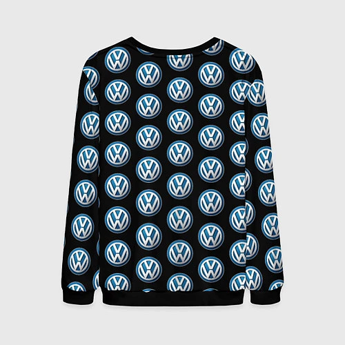 Мужской свитшот Volkswagen / 3D-Черный – фото 2