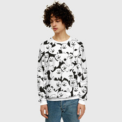 Свитшот мужской Undertale Annoying dog, цвет: 3D-белый — фото 2
