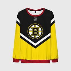 Свитшот мужской NHL: Boston Bruins, цвет: 3D-красный