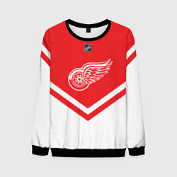 Свитшот мужской NHL: Detroit Red Wings, цвет: 3D-черный