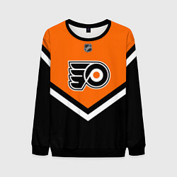 Свитшот мужской NHL: Philadelphia Flyers, цвет: 3D-черный