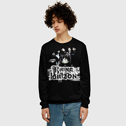 Свитшот мужской Bring Me The Horizon, цвет: 3D-черный — фото 2
