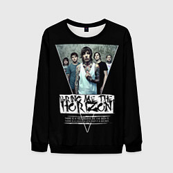 Свитшот мужской Bring Me The Horizon, цвет: 3D-черный