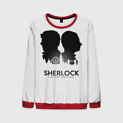 Свитшот мужской Sherlock Edition, цвет: 3D-красный