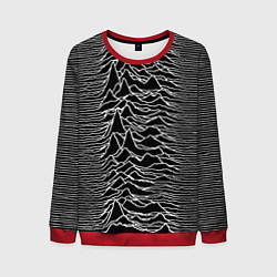 Свитшот мужской Joy Division: Unknown Pleasures, цвет: 3D-красный