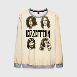 Свитшот мужской Led Zeppelin Guys, цвет: 3D-меланж