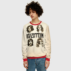 Свитшот мужской Led Zeppelin Guys, цвет: 3D-красный — фото 2