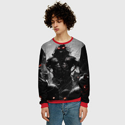 Свитшот мужской Disturbed: Demon Rage, цвет: 3D-красный — фото 2