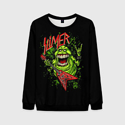 Свитшот мужской Slayer Slimer, цвет: 3D-черный