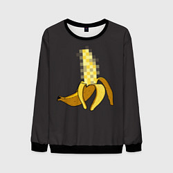 Свитшот мужской XXX Banana, цвет: 3D-черный
