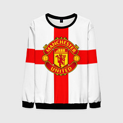 Свитшот мужской Manchester Utd: England, цвет: 3D-черный