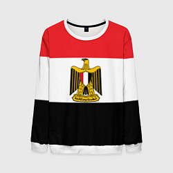 Мужской свитшот Флаг и герб Египта