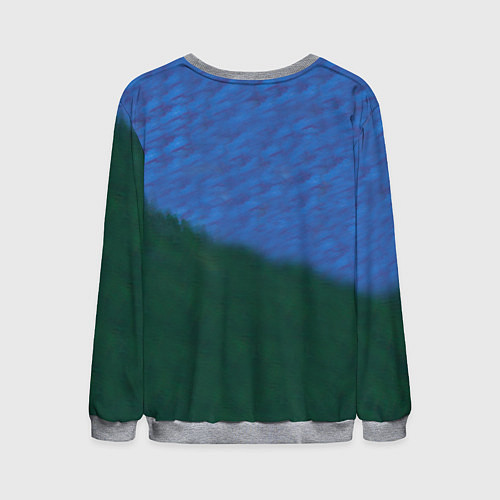 Мужской свитшот Король и Шут / 3D-Меланж – фото 2