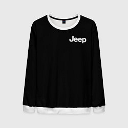 Свитшот мужской Jeep, цвет: 3D-белый