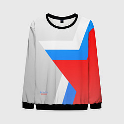 Свитшот мужской Звезда России, цвет: 3D-черный