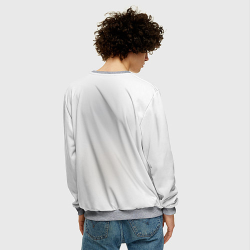 Мужской свитшот The Young Pope / 3D-Меланж – фото 4