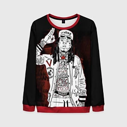 Свитшот мужской Lil Wayne: street style, цвет: 3D-красный