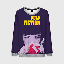 Свитшот мужской Pulp Fiction: Dope Heart, цвет: 3D-меланж