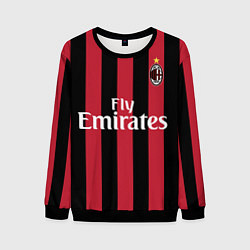 Свитшот мужской Milan FC: Form 2018, цвет: 3D-черный