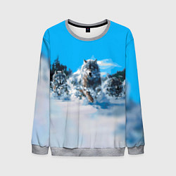 Мужской свитшот Волчья охота