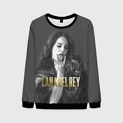 Свитшот мужской Lana Del Rey: Sex, цвет: 3D-черный