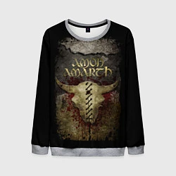 Свитшот мужской Amon Amarth: Death bull, цвет: 3D-меланж