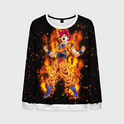 Мужской свитшот Fire Goku